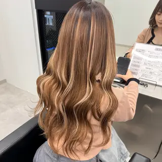 ロング エクステ/ハイトーン /透明感/KENTAのヘアスタイル