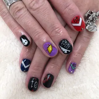 ネイル She nail studio 原宿所属・パラジェル有/ スカルプ/mahoのネイルデザイン