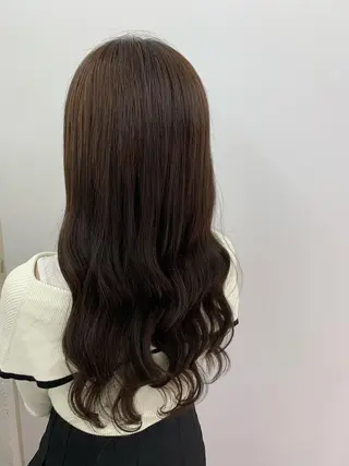 ロング 韓国ヘア×ハイトーン AYA💫のヘアスタイル