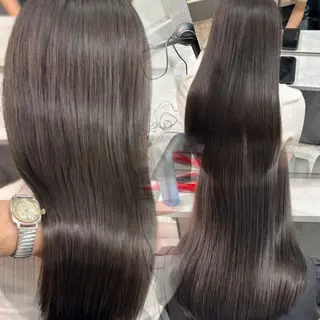 セミロング 新宿/韓国メンズ RIKUパーマのヘアスタイル