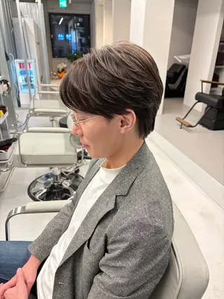 パーマ メンズ メンズパーマ✨ メンズカット聖のヘアスタイル