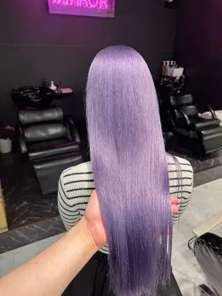 ロング カラー ハイトーンレイヤー 🦋🌷Shuriのヘアスタイル