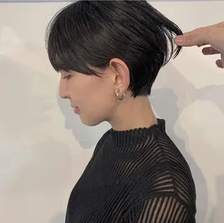 ショート カラー 吉田一輝 外国人パーマのヘアスタイル