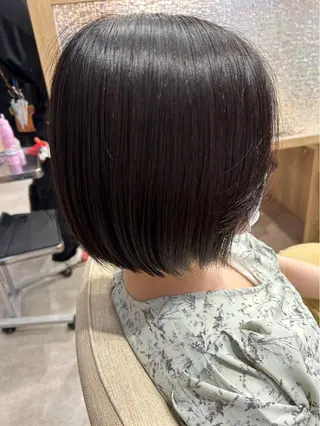 ミディアム ハイトーン/推しカラ ー⛓💜ゆららのヘアスタイル