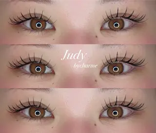 マツエク・マツパ Judy by charmeのマツエク・マツパデザイン