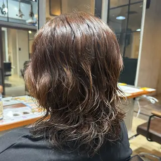 ショート パーマ ナチュラルショート ゆるふわ🌿高橋俊大のヘアスタイル