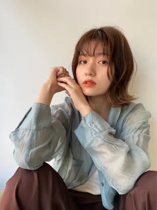 ショート カラー 《放出》Forte マネージャー山根英明のヘアスタイル