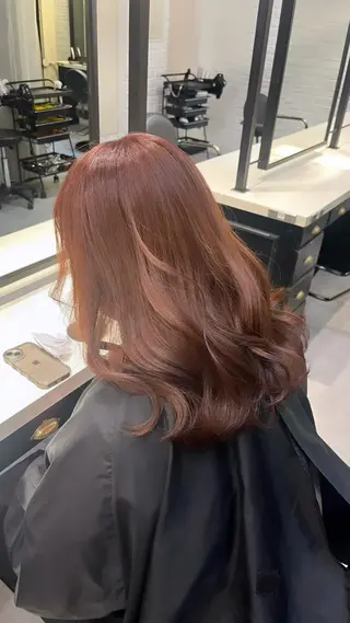 セミロング カラー ROVER所属・モテメンズヘア／ 艶カラー YURIのヘアスタイル