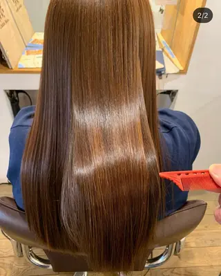 ロング 町田 佳奈江のヘアスタイル