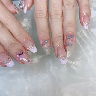 ネイル La neige* yuki 🥯🍑のネイルデザイン