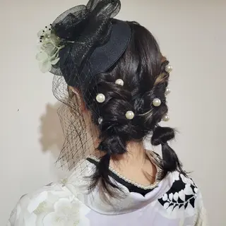 ヘアアレンジ 🇰🇷透明感×ハイ トーン🌟tomoのヘアスタイル