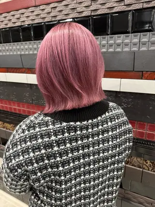 ショート カラー Lyuca所属・ショート×ブリーチ Lyuca/yujiのヘアスタイル