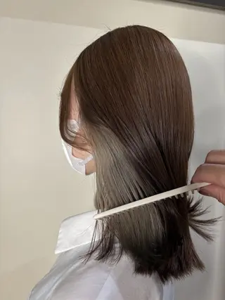 ショート 透明感🌱ハイトーン ✨艶髪🫧川﨑　翼のヘアスタイル