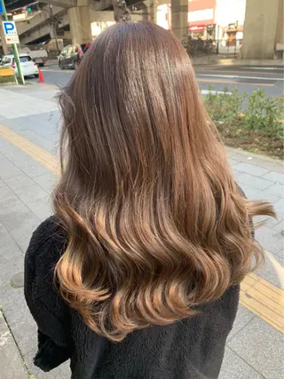 ロング カラー 🇰🇷jisoo -ジス-🇰🇷のヘアスタイル