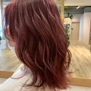 ミディアム 西岡 優太のヘアスタイル