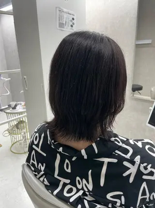 ミディアム カラー door所属・door/南越谷 miiyuのヘアスタイル