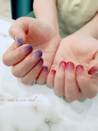 ネイル arm in arm ︎✿Yamamotoのマツエク・マツパデザイン