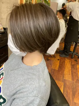 ショート カラー 小木曽智美 /ボブ/ショートのヘアスタイル