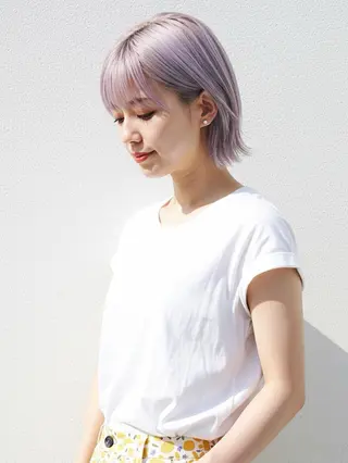 ショート 瀬尾 加寿馬のヘアスタイル