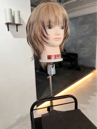 ミディアム tlim by envy所属・三ノ宮美容室tlim byenvy石塚康平のヘアスタイル