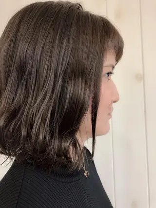 ミディアム Strawberry所属・原田 志保のヘアスタイル