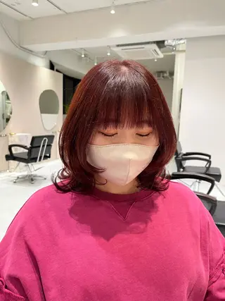 カラー loulou所属・透明感カラー 💎飯塚ゆうきのヘアスタイル