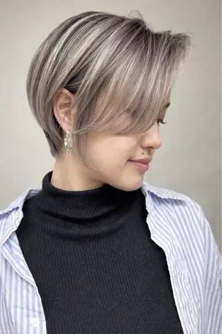 ショート gisele arai所属・尾形 日和のヘアスタイル