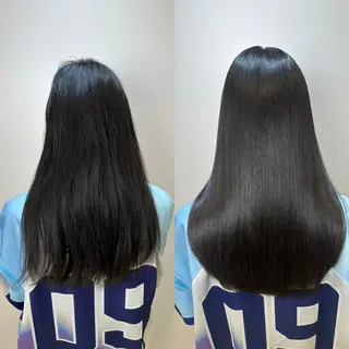 ロング パーマ 髪質改善/縮毛矯正 /ブリーチ矯正/岡部のヘアスタイル