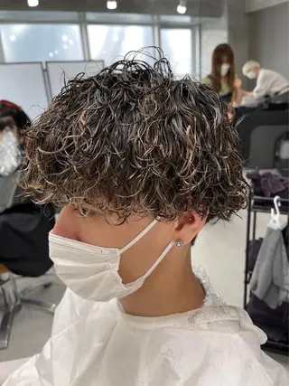 パーマ ✨メンズ特化& ブリーチ特化Ryuのヘアスタイル