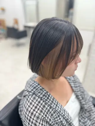 ミディアム カラー メンズ特化サロン ユウヘイのヘアスタイル