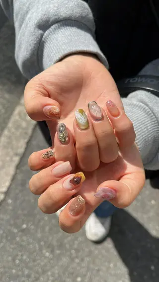 ネイル 梶山 美月のネイルデザイン