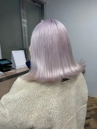 ミディアム lani hair salon所属・SHOTO ハイトー ン/デザインカラーのヘアスタイル