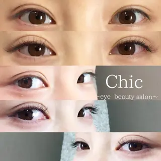 マツエク・マツパ Chic ATSUKOのマツエク・マツパデザイン