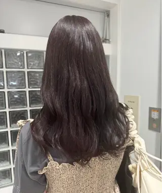 ロング miku/ラベンダー 透明感カラー🪻❤︎のヘアスタイル