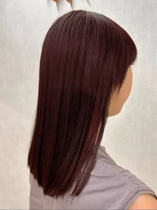 ミディアム カラー 透明感/ベージュ /kazui🐈のヘアスタイル