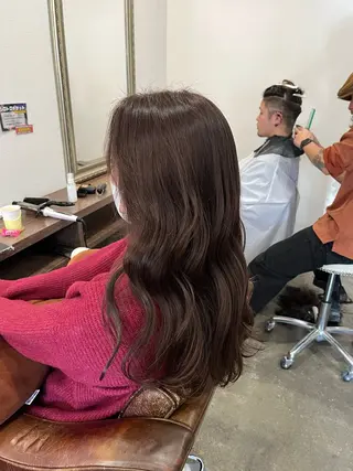 ロング 🫧ベージュカラー× レイヤー🫧HARUのヘアスタイル