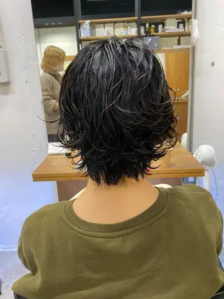 ショート カラー パーマ ヘアアレンジ 🎀ダブルカラーレイ ヤーyuuri🎀のヘアスタイル