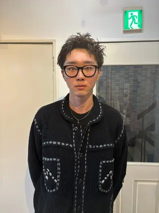 ショート パーマ メンズ charme所属・💈メンズ特化 ✂︎伊藤大輝💈のヘアスタイル