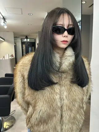 ロング 谷村 龍之輔のヘアスタイル