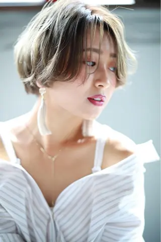 ショート 近藤 亮太のヘアスタイル