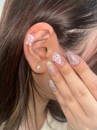 Qmu nail所属・Qmu nail まりなのネイルデザイン