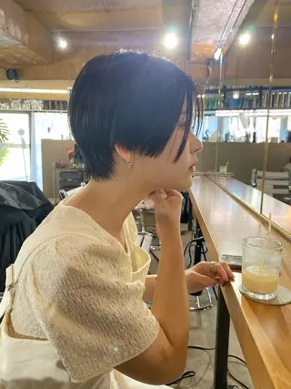 ショート Agu  hair rupia 金沢店所属・金沢美容室/ 艶髪/夜営業/JINのヘアスタイル