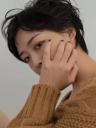 ショート robe所属・ツジガキ ユウスケのヘアスタイル