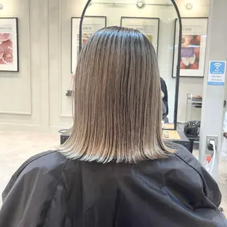 ミディアム カラー ヘアアレンジ アンドウ ユウ/ レイヤーカット/韓国のヘアスタイル