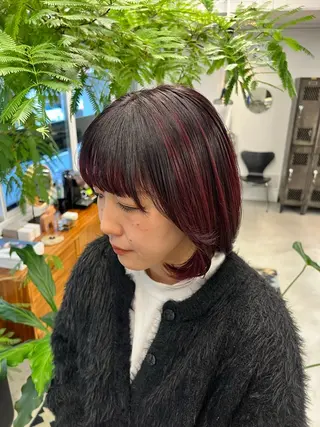 ショート INORI /フェイスレイヤーのヘアスタイル