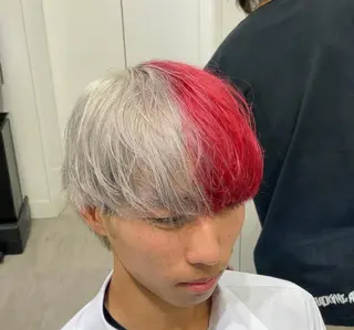 カラー メンズ ✨️ツイスパ波巻き特 化小杉澪生✨️のヘアスタイル