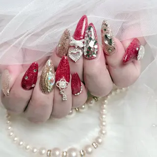 ロング Conjunim MAMI🎀✨のネイルデザイン