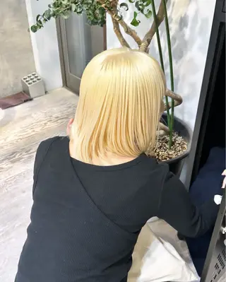 カラー ササキカズマ〻透明感 〻色落ち〻赤み消しのヘアスタイル