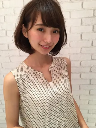 ショート カラー THE DAY所属・AKI HASHIMOTOのヘアスタイル