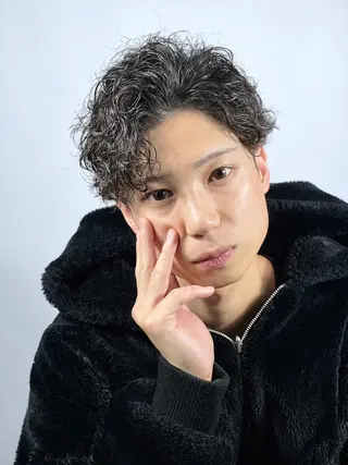 ショート パーマ 渡邉 慎⚠︎注意事項必読のヘアスタイル